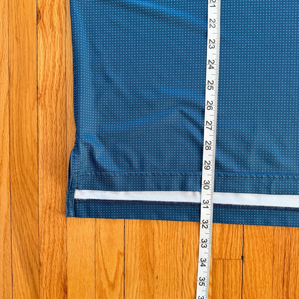 Peter Millar Royal Blue Micro-Pattern Performance… - image 4